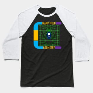 LCARS Warp Field Geometry Baseball T-Shirt